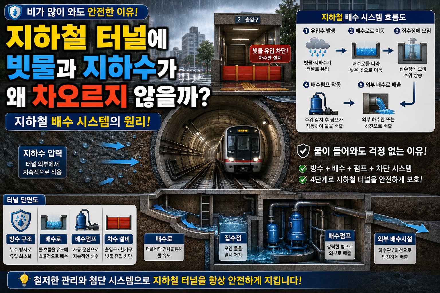 지하철과 터널 썸네일
