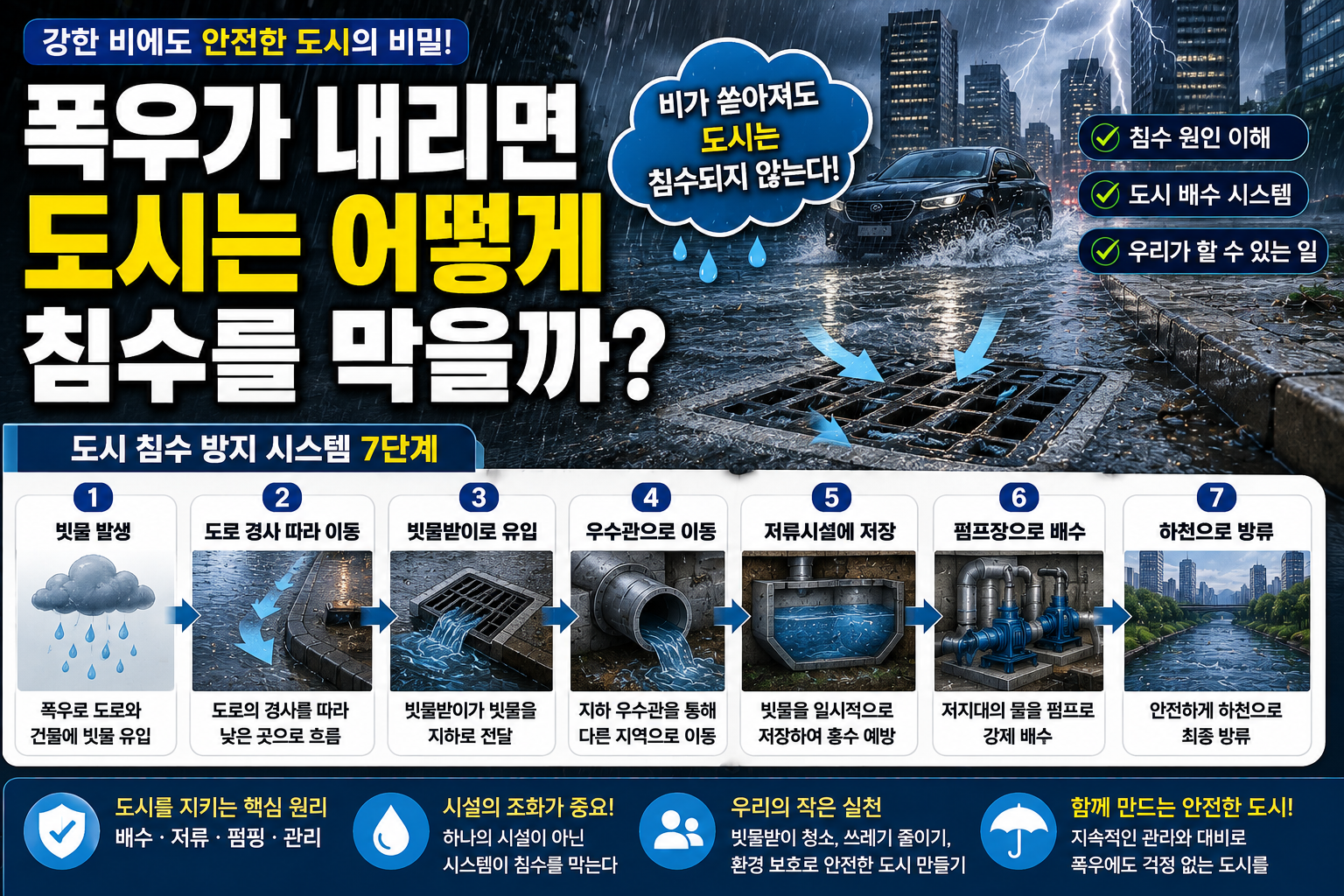 폭우가 내리면? 썸네일